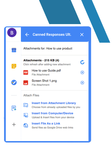 Canned Responses with Attachments for Gmail , canned messages gmail