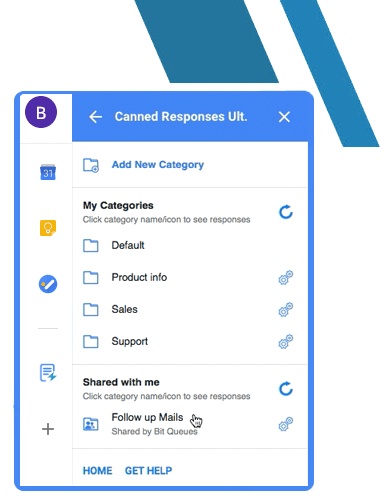 Share Canned Response templates in Gmail with teams