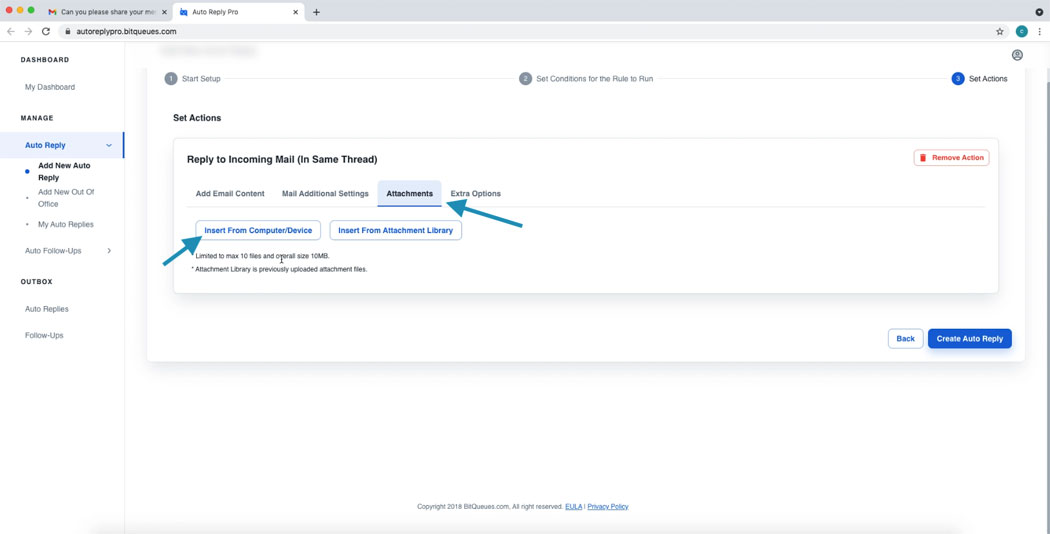 Add attachments to Gmail Auto Response