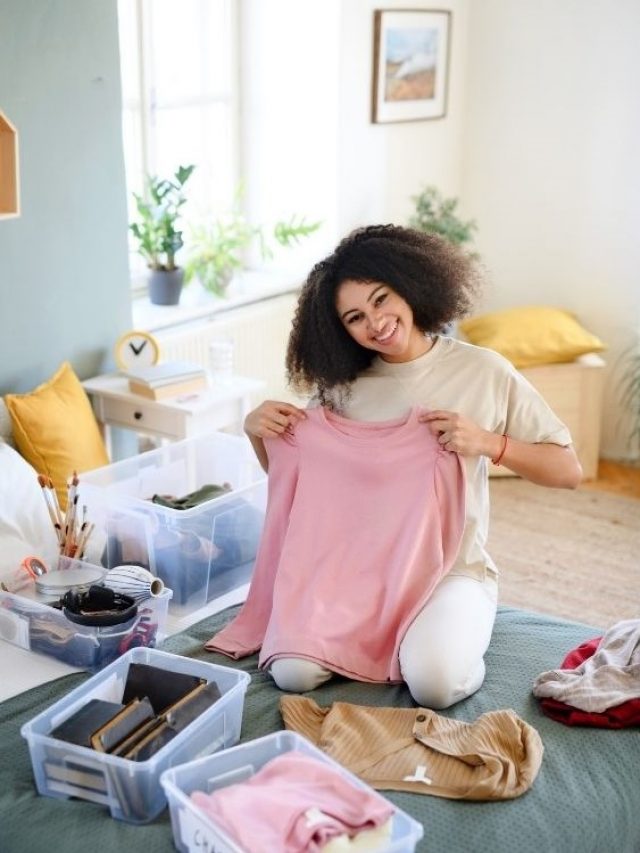 How to organize your belongings the right way?